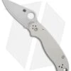 Spyderco Para 3 Sprint Run Knife Gray G-10 (3" Satin Cru-Wear) C223GPGYCW