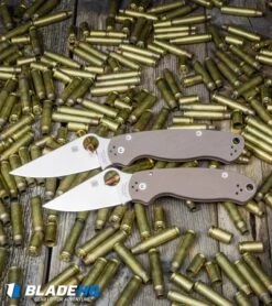 Spyderco Paramilitary 2 Knife Brown G-10 (3.4" Satin S35VN) C81GPBN2 -Spyderco Spyderco Paramilitary 2 Knife Brown G 10 Satin S35VN C81GPBN2 BHQ 9775 kp brassness web 1
