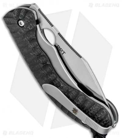 Spyderco Perrin PPT Sprint Run Knife Carbon Fiber (3.16" Satin) C135CFP 3 Spyderco Perrin PPT Sprint Run Knife Carbon Fiber (3.16" Satin) C135CFP - Image 3
