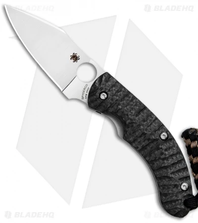 Spyderco Perrin PPT Sprint Run Knife Carbon Fiber (3.16" Satin) C135CFP 1 Spyderco Perrin PPT Sprint Run Knife Carbon Fiber (3.16" Satin) C135CFP