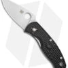 Spyderco Persistence Lightweight Liner Lock Knife Black (2.75" Satin) C136PBK