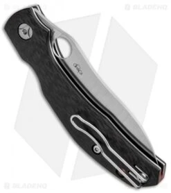 Spyderco Phillips Kapara Compression Lock Knife Carbon Fiber (3.5" Satin) 6 Spyderco Phillips Kapara Compression Lock Knife Carbon Fiber (3.5" Satin) -Spyderco Spyderco Phillips Kapara Compression Lock CF Satin C241CFP BHQ 82800 jr side
