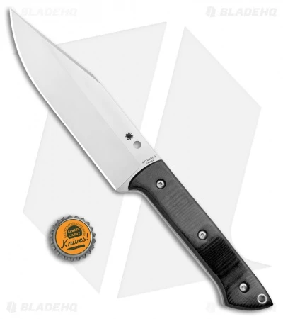 Spyderco Province Fixed Blade Knife Black G-10 (6.75" Satin 4V) FB45GP 4 Spyderco Province Fixed Blade Knife Black G-10 (6.75" Satin 4V) FB45GP - Image 4