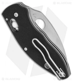 Spyderco Q-Ball Bearing Lock Knife Black G-10 (2.72" Satin) C219GP 7 Spyderco Q-Ball Bearing Lock Knife Black G-10 (2.72" Satin) C219GP -Spyderco Spyderco Q Ball black G 10 satin C219GP BHQ 50831 er side