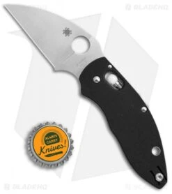 Spyderco Q-Ball Bearing Lock Knife Black G-10 (2.72" Satin) C219GP 8 Spyderco Q-Ball Bearing Lock Knife Black G-10 (2.72" Satin) C219GP -Spyderco Spyderco Q Ball black G 10 satin C219GP BHQ 50831 er size