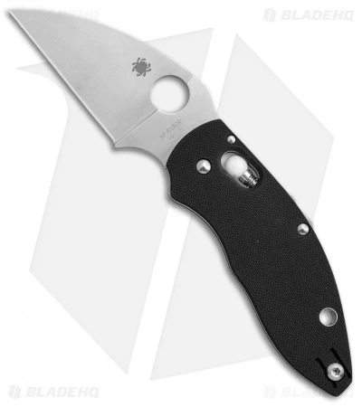 Spyderco Q-Ball Bearing Lock Knife Black G-10 (2.72" Satin) C219GP 1 Spyderco Q-Ball Bearing Lock Knife Black G-10 (2.72" Satin) C219GP