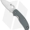 Spyderco Sage 1 Liner Lock Knife Gray G-10 (3" Satin Maxamet) C123GPGY