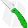 Spyderco Salt 2 Wharncliffe Knife Green FRN (3" Satin) C88FPWCGR2