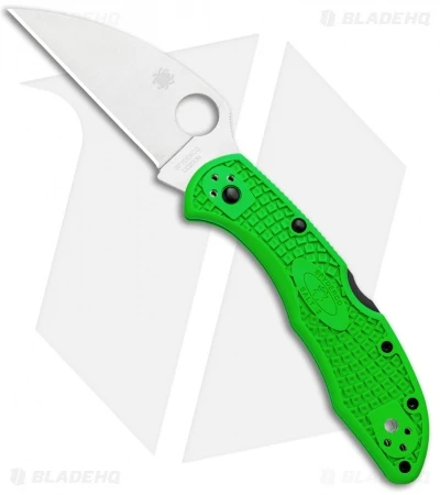 Spyderco Salt 2 Wharncliffe Knife Green FRN (3" Satin) C88FPWCGR2 1 Spyderco Salt 2 Wharncliffe Knife Green FRN (3" Satin) C88FPWCGR2