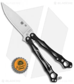 Spyderco SmallFly 2 Balisong Butterfly Knife Black G-10 (3.4" Satin) B02GP2 -Spyderco Spyderco SmallFly 2 Balisong Butterfly Black G 10 Satin B02GP2 BHQ 116286 jr bottlecap