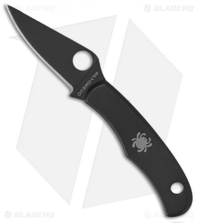 Spyderco Bug Black SS Mini Folding Keychain Knife (1.3" Black) C133BKP 1 Spyderco Bug Black SS Mini Folding Keychain Knife (1.3" Black) C133BKP