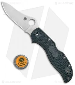 Spyderco Stretch 2 Lightweight Knife British Racing Green FRN (3.4" Satin ZDP) -Spyderco Spyderco Stretch 2 Lightweight British Racing Green FRN C90PGRE2 BHQ 50824 jr bottlecap 2