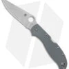 Spyderco Stretch 2 XL Lockback Knife Gray G-10 (4" Satin) C258GPGYCW