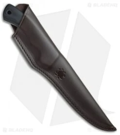 Spyderco Sustain Fixed Blade Knife Black G-10 (6.2" Satin) FB39GP -Spyderco Spyderco Sustain Blk G 10 FB39GP BHQ 36432 jr sheath 2