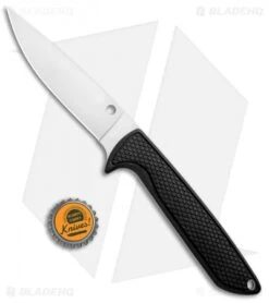 Spyderco WaterWay Fixed Blade Knife Black G-10 (4.4" Satin) FB43GPZ -Spyderco Spyderco WaterWay Fixed Black G 10 FB43GP BHQ 78714 jr bottlecap