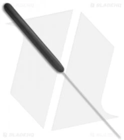 Spyderco Z-Cut Lightweight Black (4.5" Satin Serr) K14SBK -Spyderco Spyderco Z Cut Lightweight Black Pointed Tip Serr K14SBK BHQ 107977 jr top