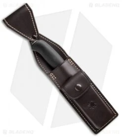 Spyderco Zoomer Fixed Blade Knife Black G-10 (5.2" Satin) FB42GP -Spyderco Spyderco Zoomer Black G 10 Satin FB42GP BHQ 78713 jr sheath