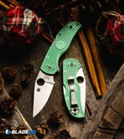 Spyderco Native 5 Exclusive M4 LW Lockback Knife Mint Green FRN (3" Satin) 10 Spyderco Native 5 Exclusive M4 LW Lockback Knife Mint Green FRN (3" Satin) -Spyderco SpydercoNative5MintM4Listing