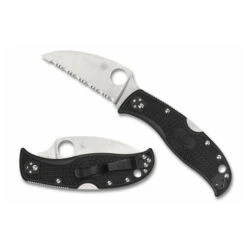 Spyderco RockJumper - Fully Serrated 3 Spyderco RockJumper - Fully Serrated -Spyderco Untitled 1 05835.1620678703