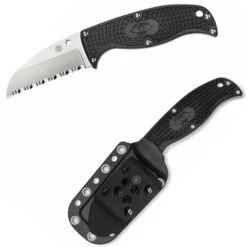 Spyderco Enuff - Black - Fully Serrated -Spyderco Untitled 1 21068.1621351936