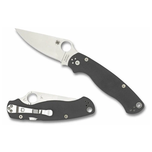 Spyderco Paramilitary 2 Dark Gray G-10 - Maxamet Blade 2 Spyderco Paramilitary 2 Dark Gray G-10 - Maxamet Blade - Image 2