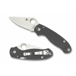 Spyderco Para 3 Dark Gray G-10 - Maxamet Blade -Spyderco Untitled 1 58350.1620397978