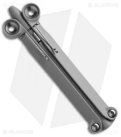 BaliYo By Spyderco Pen Butterfly Flipper (Gray) -Spyderco baliyo grey pen ycn101