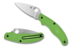 Spyderco UK Penknife Salt - Green - LC200N Blade