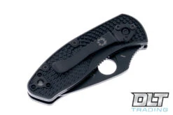 Spyderco Ambitious Lightweight - Black Blade - Fully Serrated 6 Spyderco Ambitious Lightweight - Black Blade - Fully Serrated -Spyderco spyderco ambitious 111234 92447.1673476613