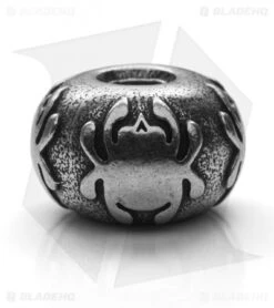 Spyderco Lanyard W/ Round Pewter Spyder Bead -Spyderco spyderco bead2