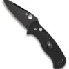 Spyderco Citadel Automatic Knife 83mm (3.25" Black) C119BKP