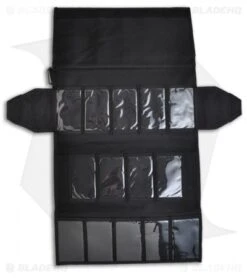 Spyderco Small Spyderpac Knife Storage Case (18 Pockets) SP-2 -Spyderco spyderco carry case scsp2