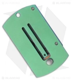 Spyderco Panchenko Dog Tag Folder Slip Joint Knife (1.22" Bead Blast) C188ALTIP 5 Spyderco Panchenko Dog Tag Folder Slip Joint Knife (1.22" Bead Blast) C188ALTIP -Spyderco spyderco dog tag folder c188altip back