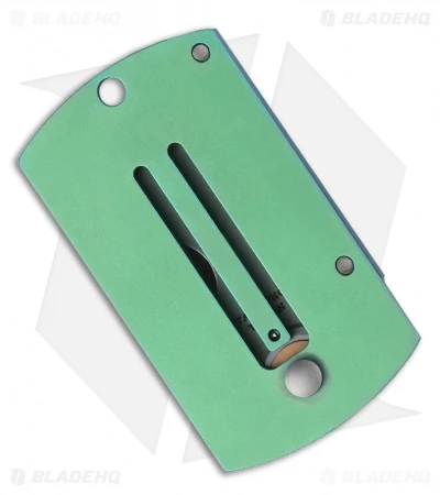 Spyderco Panchenko Dog Tag Folder Slip Joint Knife (1.22" Bead Blast) C188ALTIP 2 Spyderco Panchenko Dog Tag Folder Slip Joint Knife (1.22" Bead Blast) C188ALTIP - Image 2