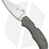 Spyderco "R" Nishijin Folding Knife Glass Fiber Handle (3.5" Satin Plain) C67GFP