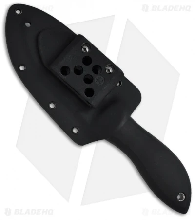 Spyderco Bill Moran Drop Point Fixed Blade Knife (3.88" Satin Plain) FB02P 2 Spyderco Bill Moran Drop Point Fixed Blade Knife (3.88" Satin Plain) FB02P - Image 2