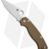 Spyderco Paramilitary 2 Knife Brown G-10 (3.4" Satin S35VN) C81GPBN2