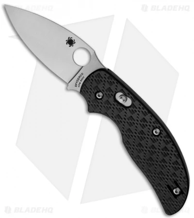 Spyderco Sage 3 Bolt Action Knife Carbon Fiber/G-10 (3" Satin) C123CFBAP 1 Spyderco Sage 3 Bolt Action Knife Carbon Fiber/G-10 (3" Satin) C123CFBAP