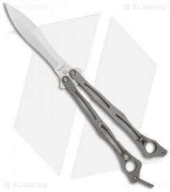 Spyderco SpyderFly Butterfly Bali Flipper Knife (4.125" VG-10 Satin) B01P