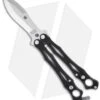 Spyderco SmallFly Butterfly Knife Balisong Flipper Black (3" Satin) B02GP