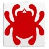 Spyderco Bug Mirror Decal (Red)