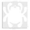 Spyderco Bug Mirror Decal (White)