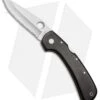 Spyderco Wayne Goddard Lock Back Knife Brown Micarta (3.625" Serr) *LOCK ROCK*