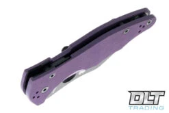 Spyderco Yojimbo 2 Purple G-10 - Black Cru-Wear Blade -Spyderco spyderco yojimbo 1230226 82203.1672869395